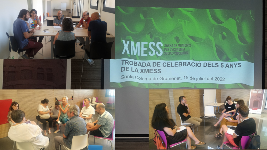 XMESS 5 anys Grups de Treball